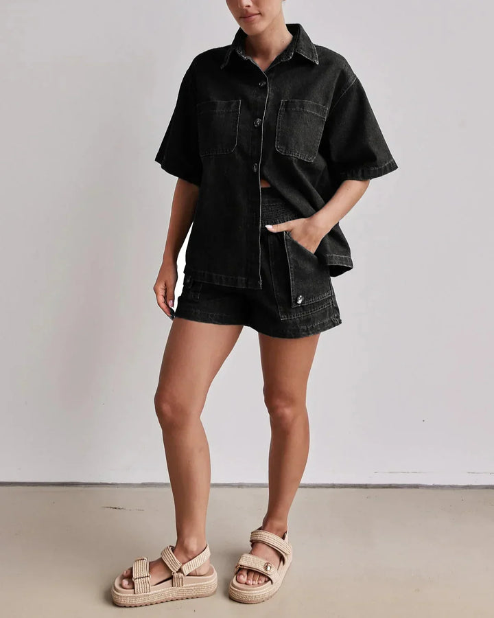 Harper Brooklyn | Denim Set - 100% Cotton