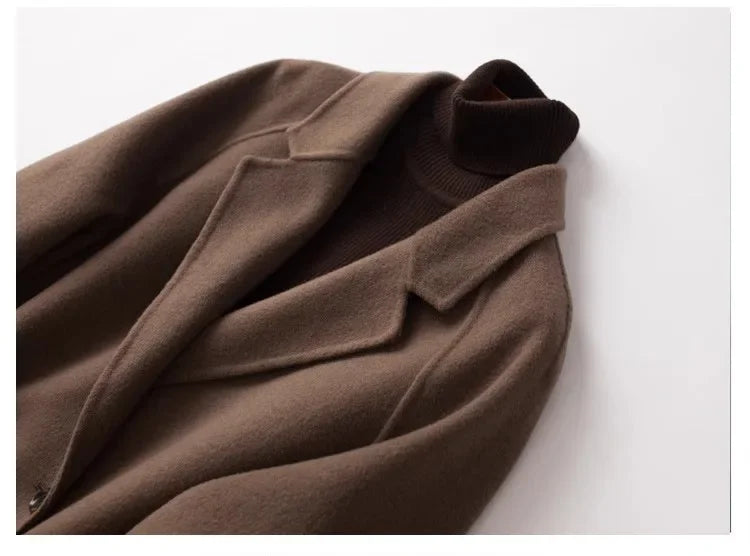 Harper Brooklyn | Wool Herringbone Coat