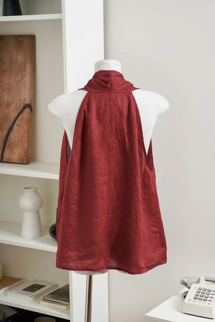 Harper Brooklyn | Drape Linen Vest