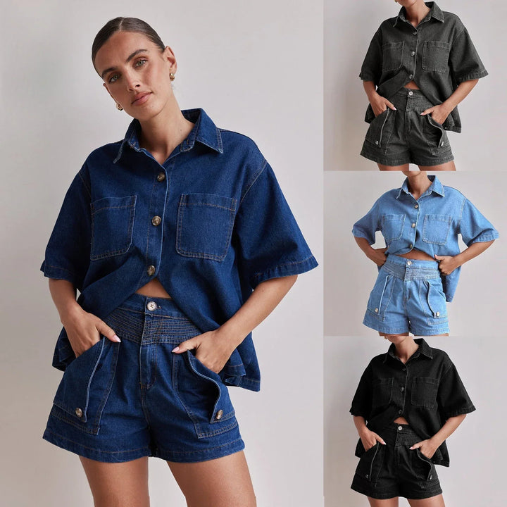 Harper Brooklyn | Denim Set - 100% Cotton