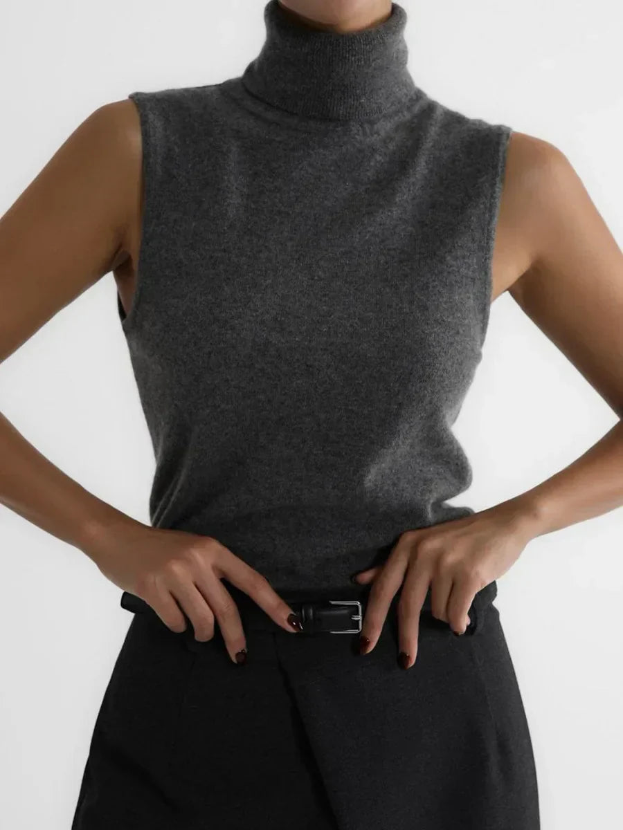 Harper Brooklyn | High-Neck Vest