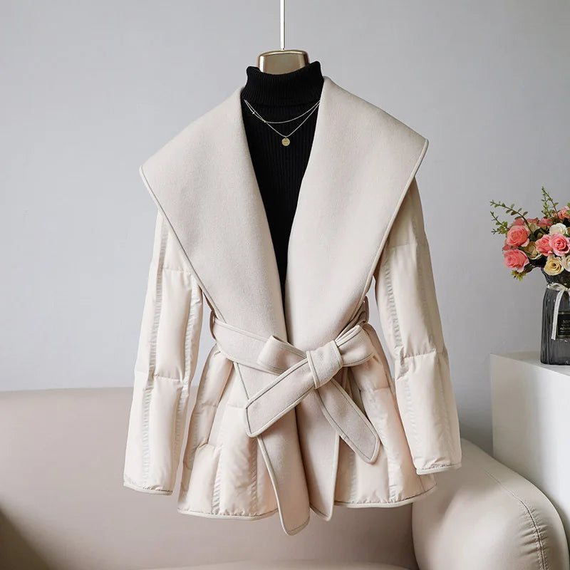 Harper Brooklyn | Belted Down Jacket