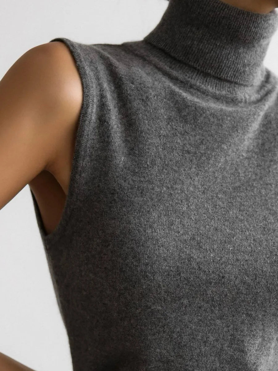 Harper Brooklyn | High-Neck Vest