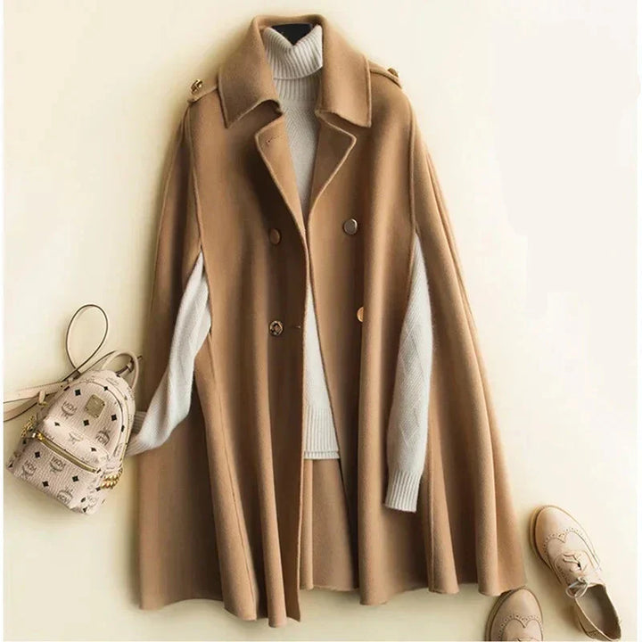 Harper Brooklyn| Wool Cape Coat