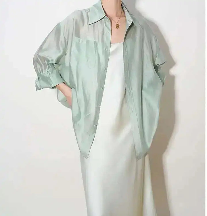 Harper Brooklyn | Silk Poplin Blouse