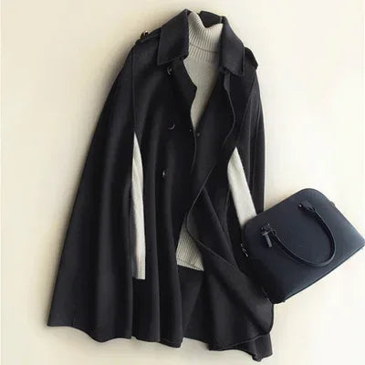 Harper Brooklyn| Wool Cape Coat