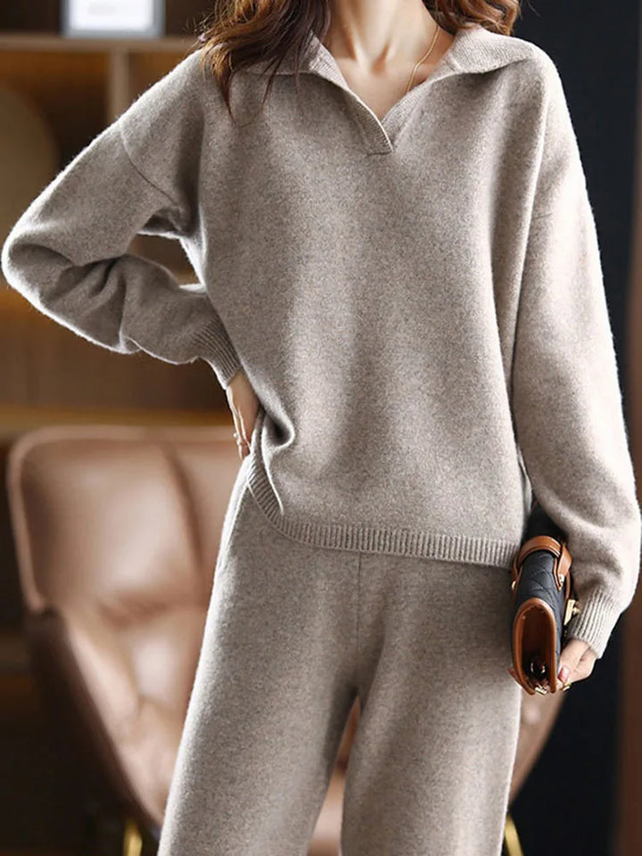 Harper Brooklyn | Polo Knit Set