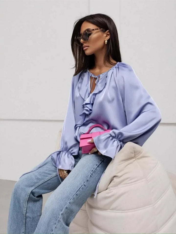 Harper Brooklyn | Satin Blouse