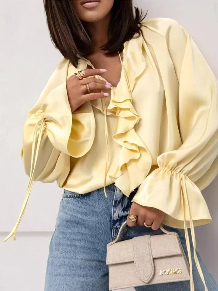 Harper Brooklyn | Satin Blouse
