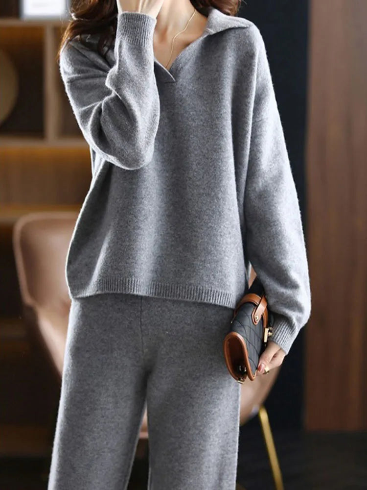 Harper Brooklyn | Polo Knit Set
