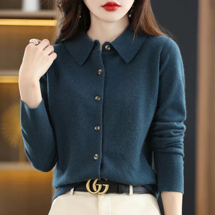 Harper Brooklyn| Polo Cardigan
