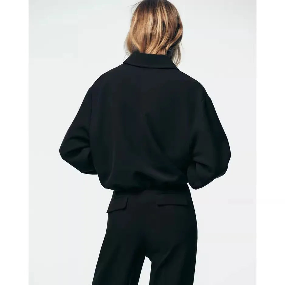 Harper Brooklyn | Zip Puffy Jacket
