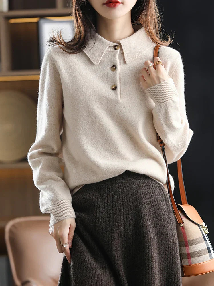 Harper Brooklyn | Polo Wool Sweater