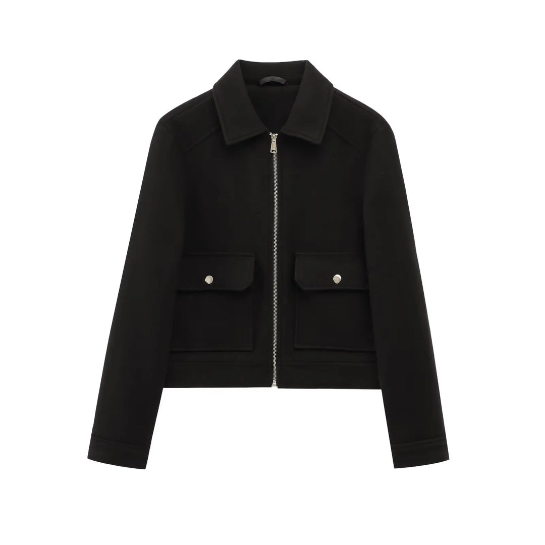 Harper Brooklyn | Women's Wool Bomber Jacket