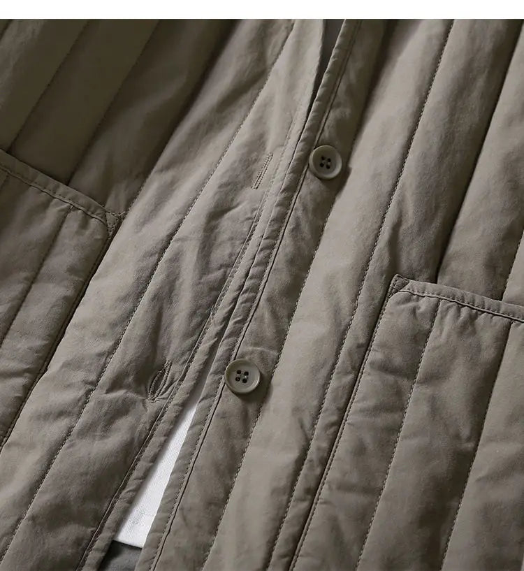 Harper Brooklyn | Quilted Hooded Coat