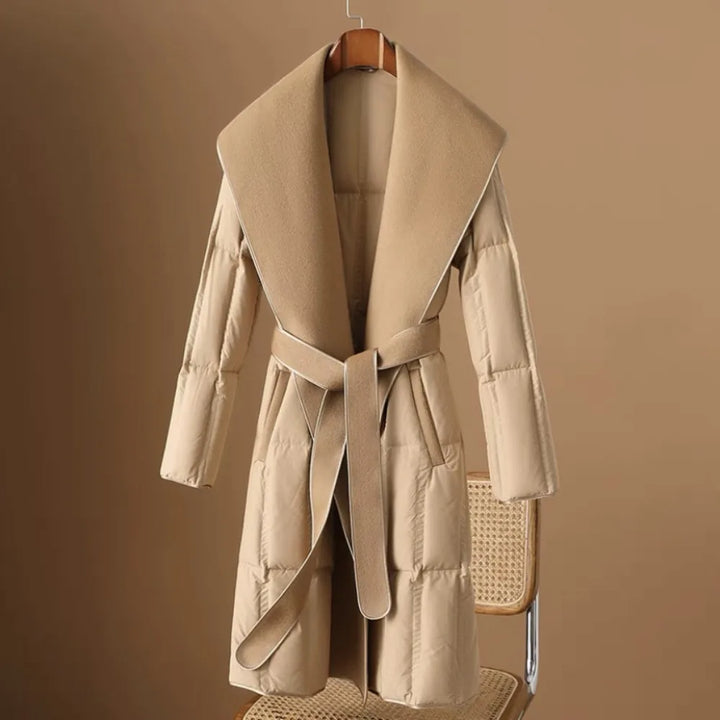 Harper Brooklyn| Down Coat with Wool Collar