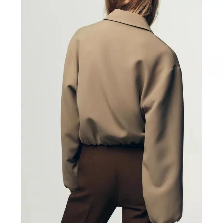 Harper Brooklyn | Zip Puffy Jacket