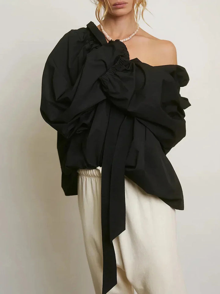Harper Brooklyn | Puffed Cotton Blouse