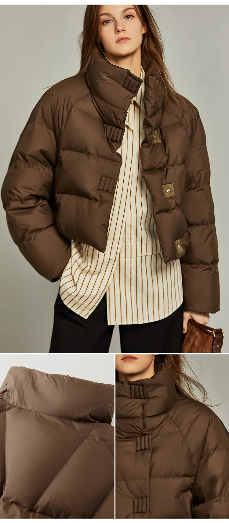 Harper Brooklyn | Quilted Parka Jacket