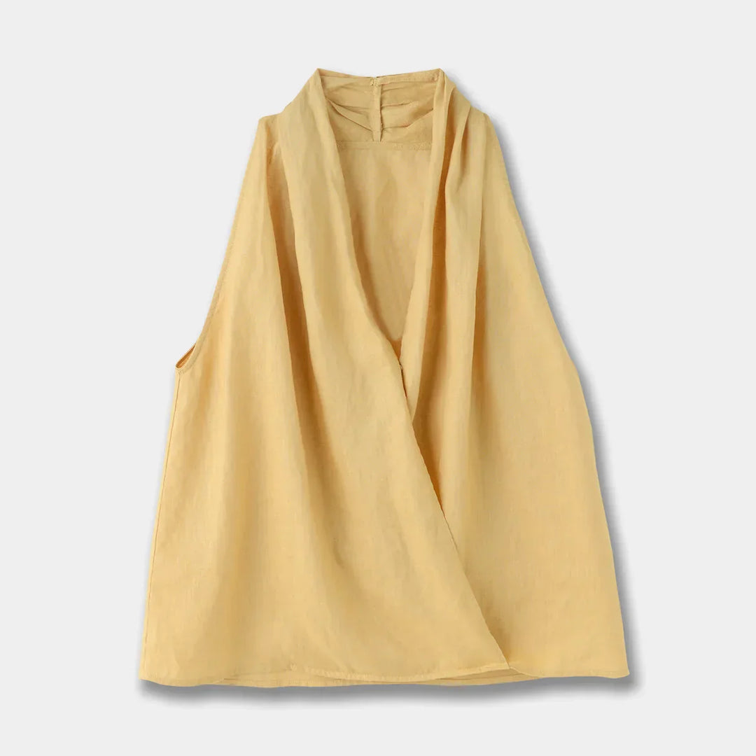 Harper Brooklyn | Drape Linen Vest