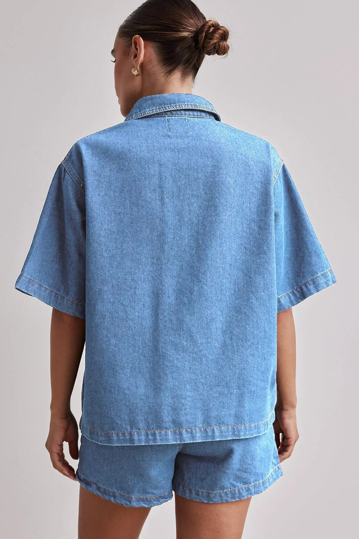 Harper Brooklyn | Denim Set - 100% Cotton