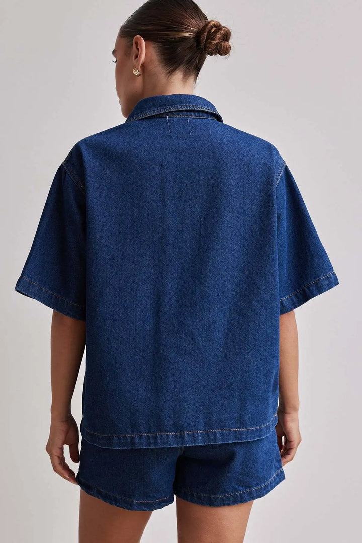 Harper Brooklyn | Denim Set - 100% Cotton