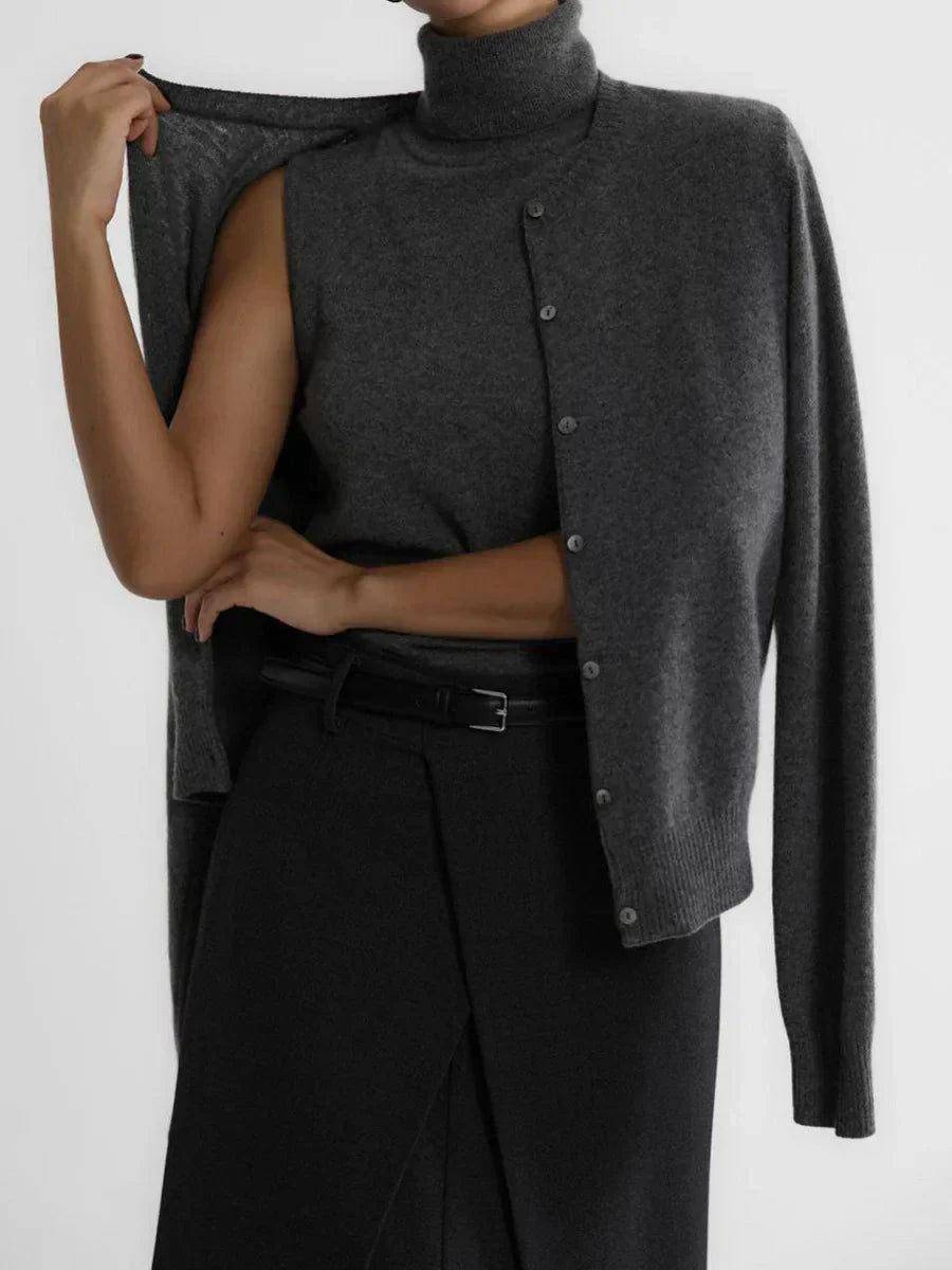 Harper Brooklyn | High-Neck Vest