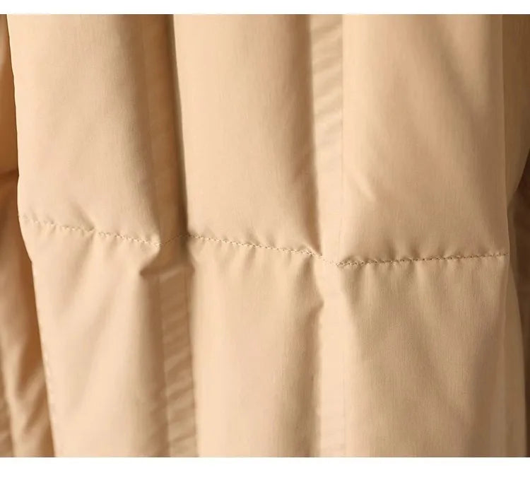 Harper Brooklyn| Down Coat with Wool Collar