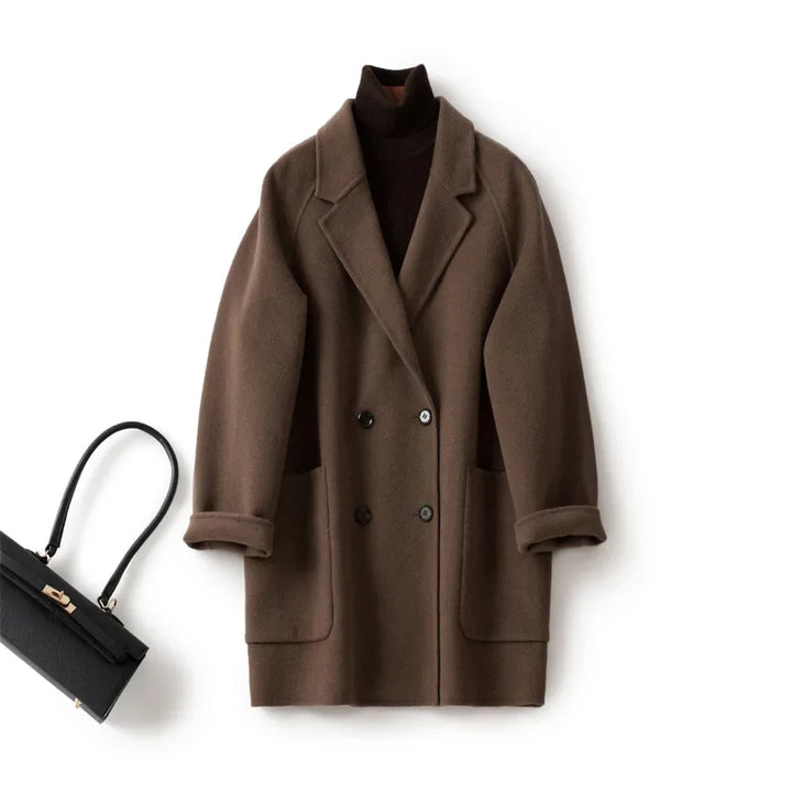 Harper Brooklyn | Wool Herringbone Coat