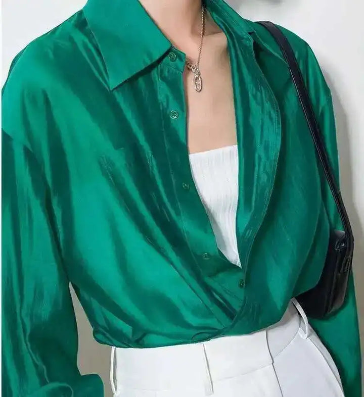 Harper Brooklyn | Silk Poplin Blouse