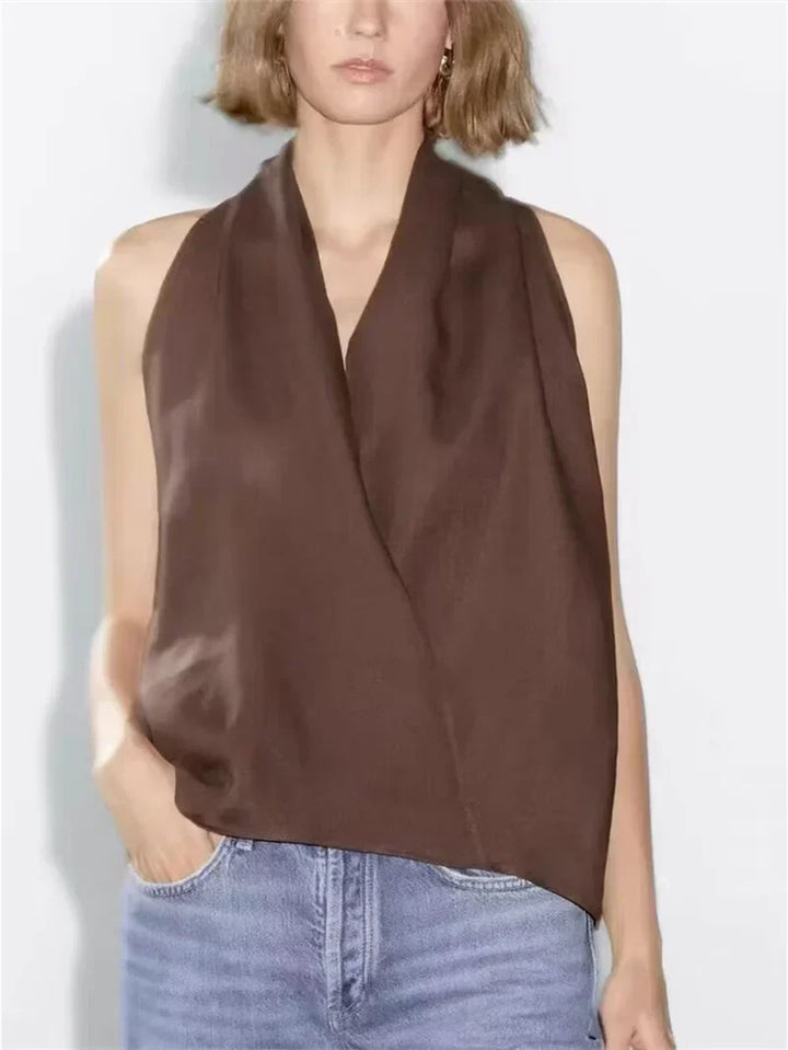 Harper Brooklyn | Drape Linen Vest