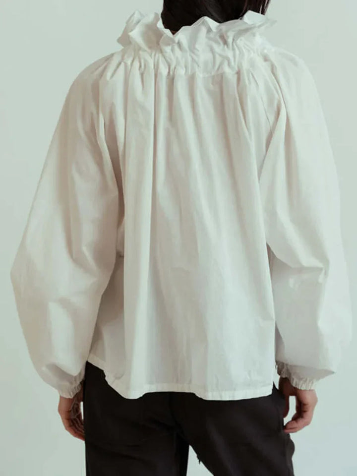 Harper Brooklyn | Puffed Cotton Blouse