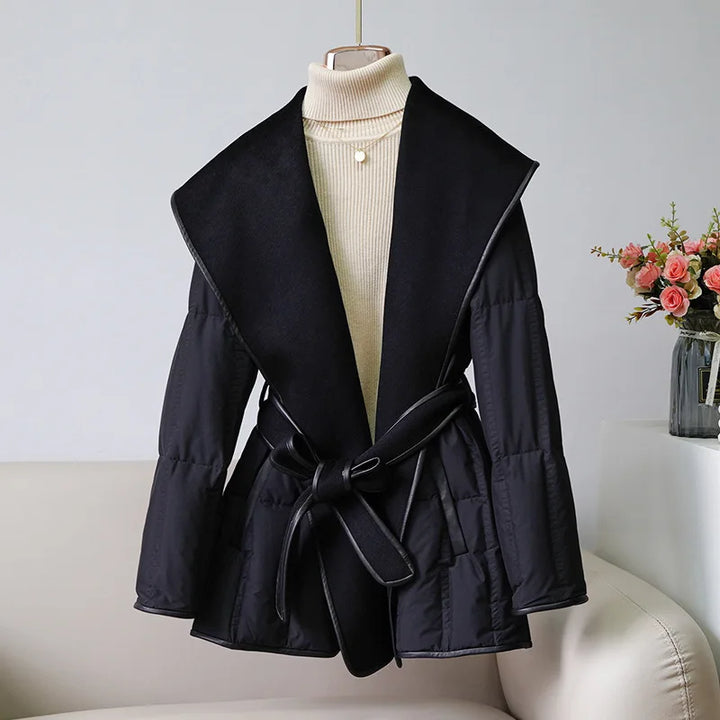 Harper Brooklyn | Belted Down Jacket