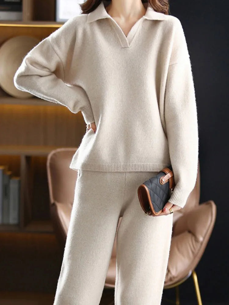 Harper Brooklyn | Polo Knit Set