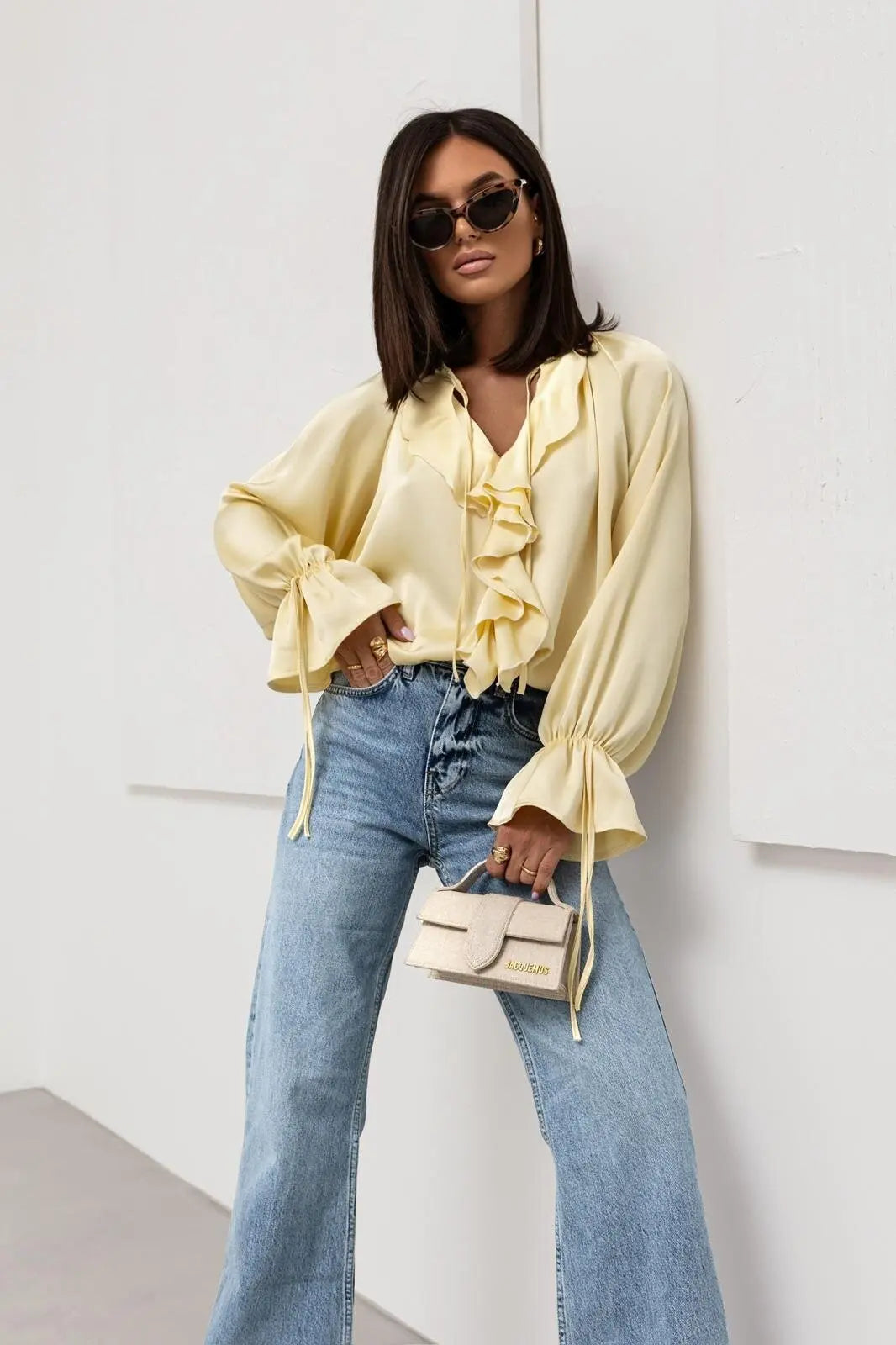 Harper Brooklyn | Satin Blouse