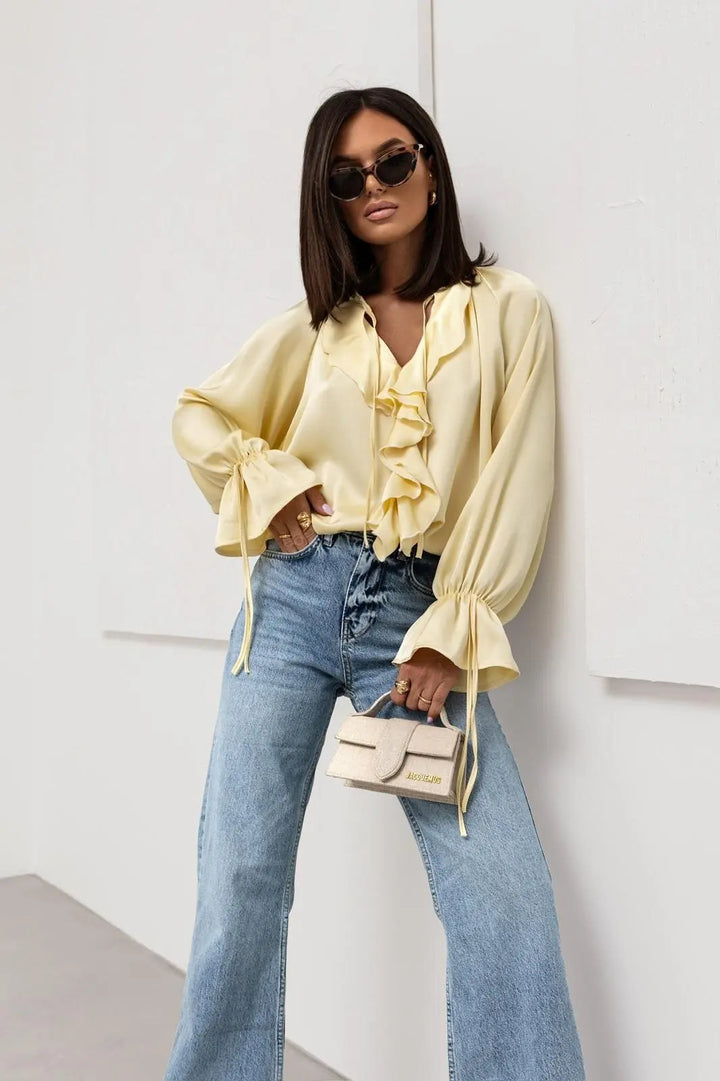 Harper Brooklyn | Satin Blouse