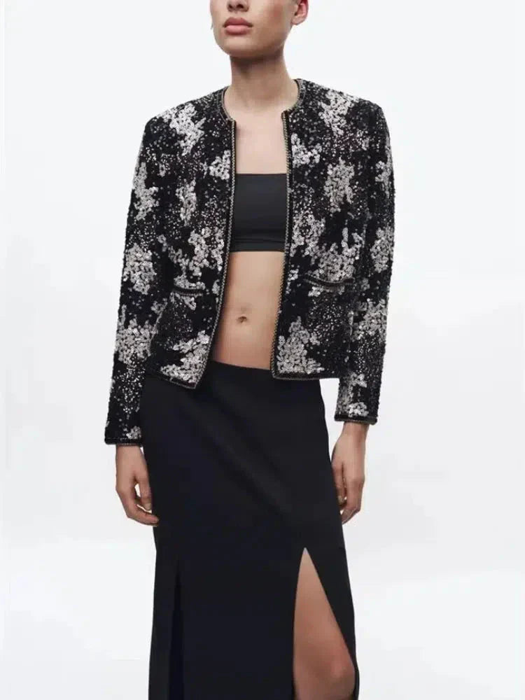 Harper Brooklyn | Sequin jacket
