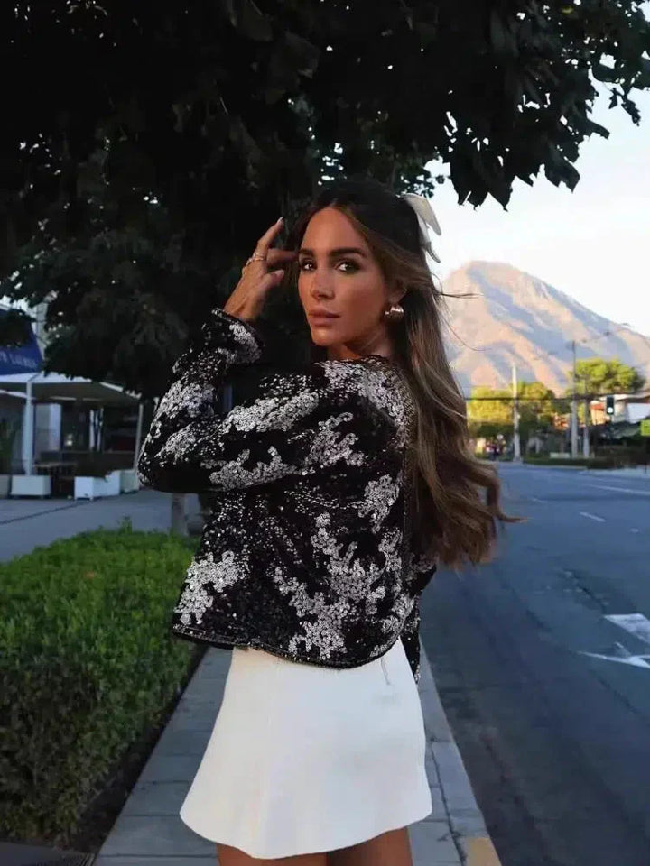 Harper Brooklyn | Sequin jacket