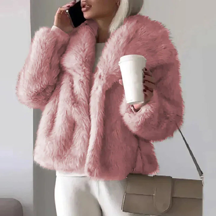 Harper Brooklyn | Women’s Relaxed Fit Faux Fur Jacket