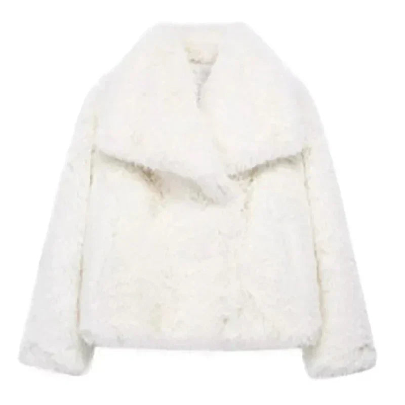 Harper Brooklyn | Women’s Relaxed Fit Faux Fur Jacket