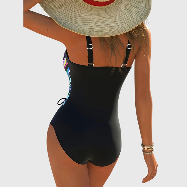 Harper Brooklyn| Women's Swimsuit, High Elasticity, Crossed Front Detail