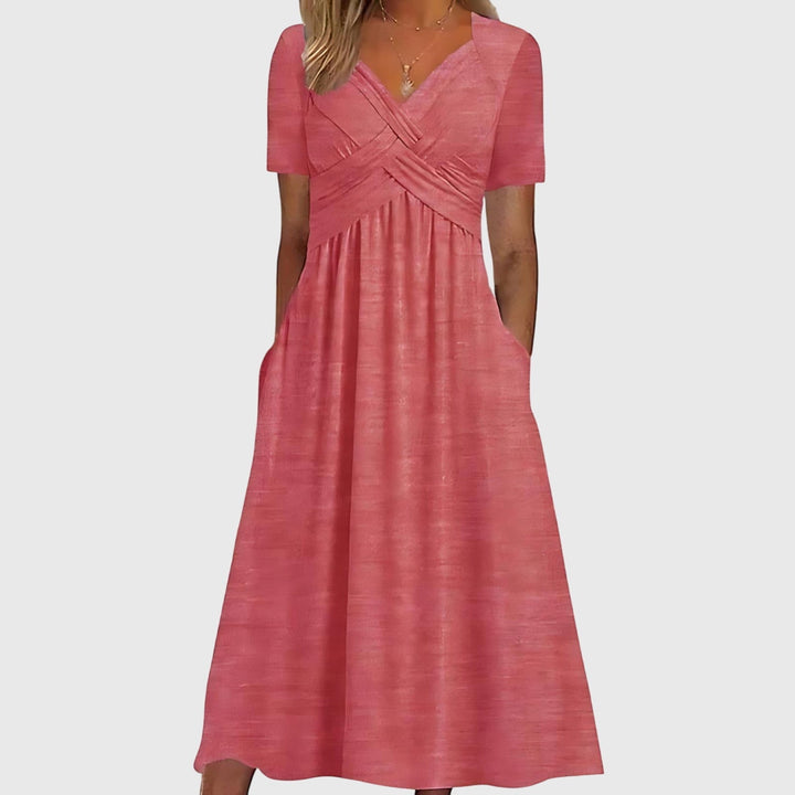 Harper Brooklyn| Midi Dress, Tummy Control