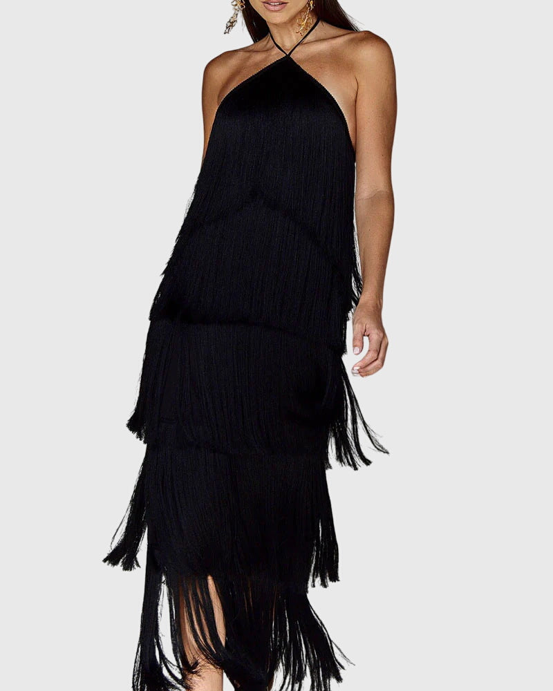 Harper Brooklyn | Tassel Dress