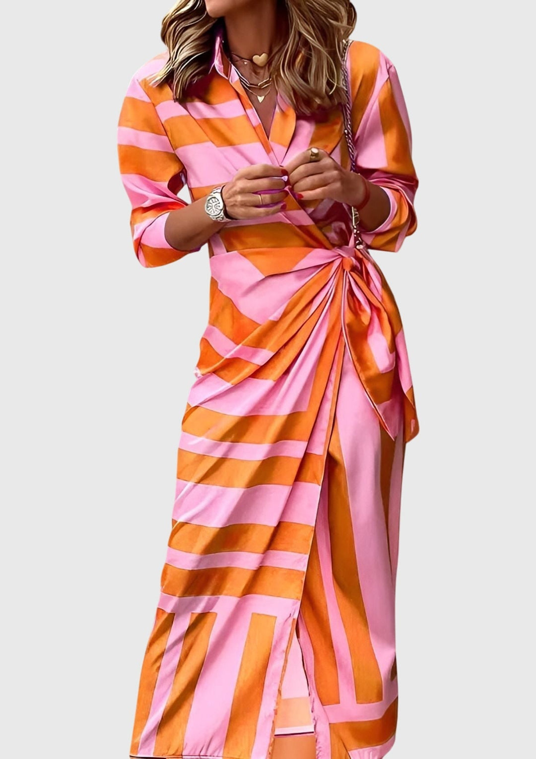 Harper Brooklyn | Wrap Dress with Print