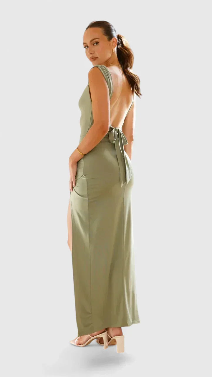 Harper Brooklyn | Maxi Dress in Coral