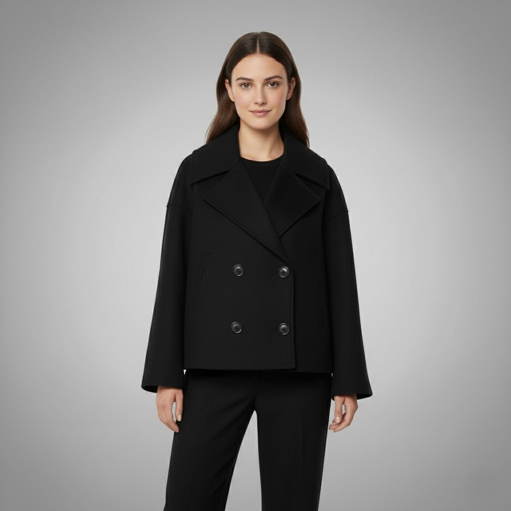 Harper Brooklyn | Double Button Short Jacket