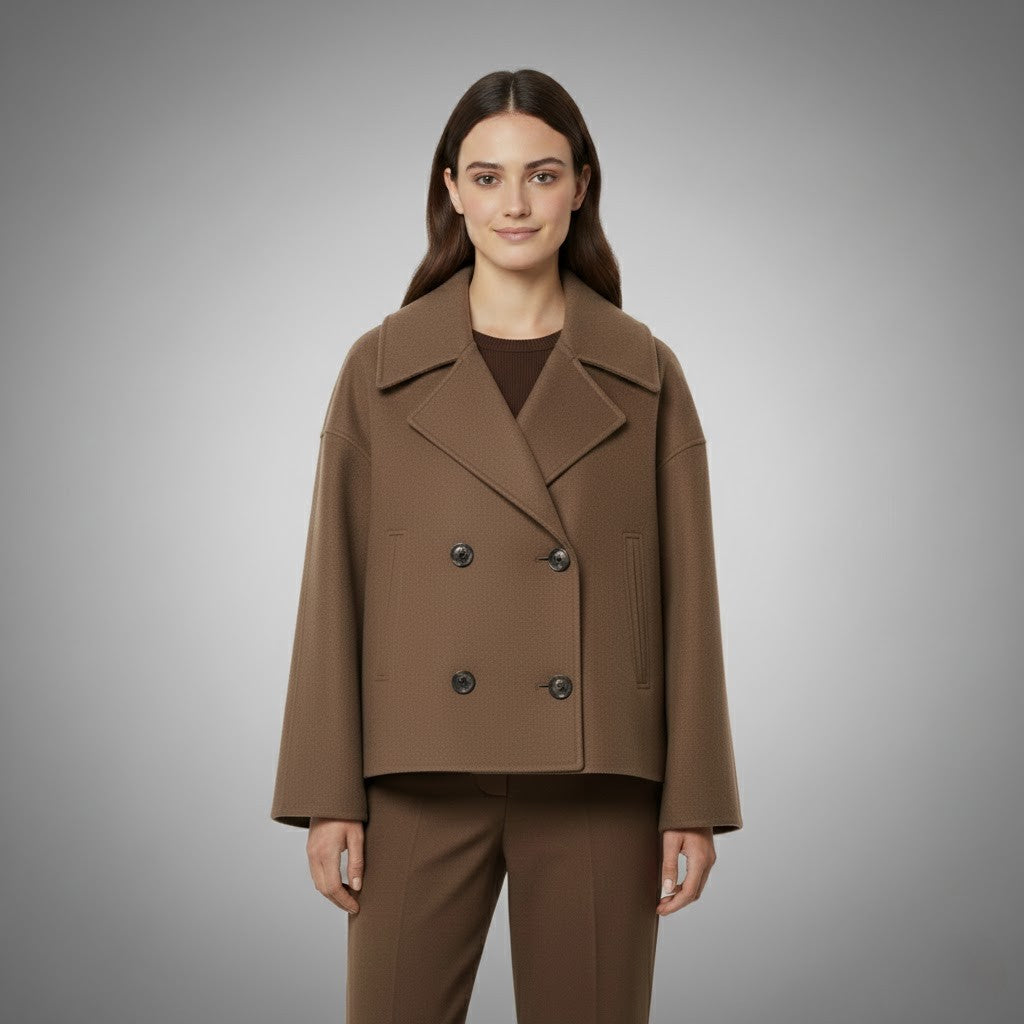 Harper Brooklyn | Double Button Short Jacket