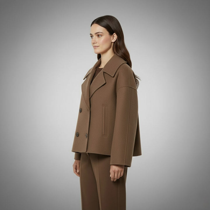 Harper Brooklyn | Double Button Short Jacket
