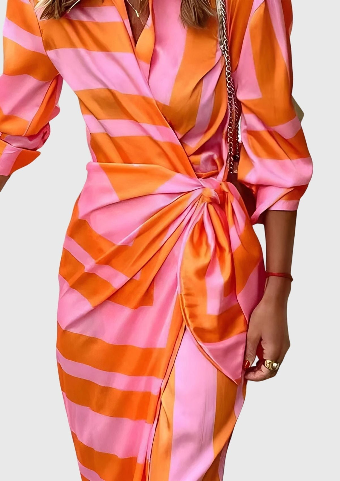 Harper Brooklyn | Wrap Dress with Print