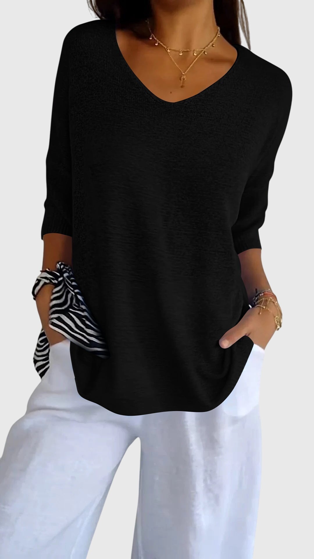 Harper Brooklyn | V-Neck Top